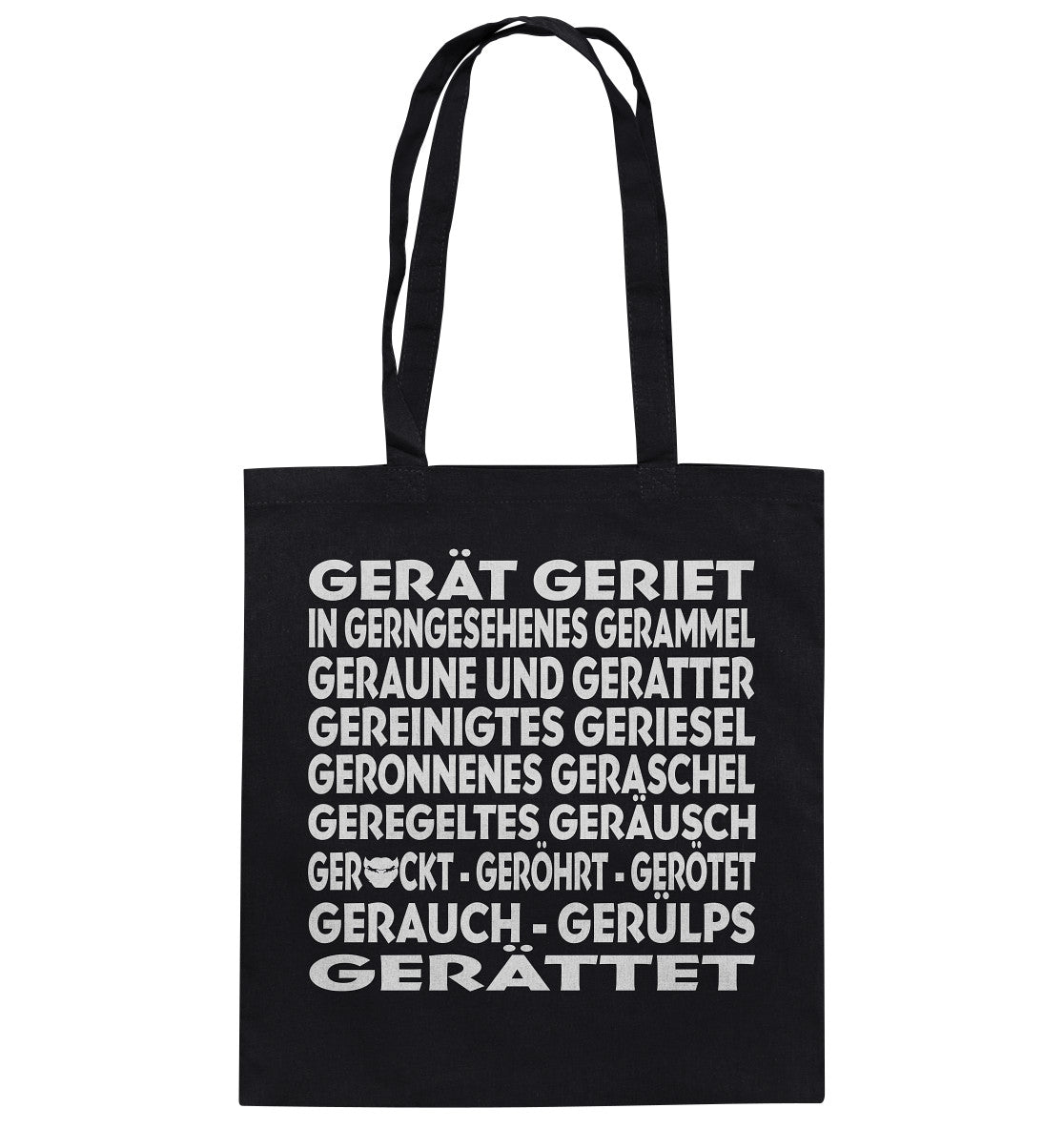 GERÄTTET - Baumwolltasche