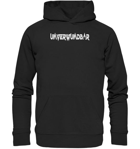 UNVERWUNDBAR - Organic Basic Hoodie