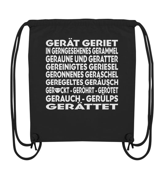 GERÄTTET - Organic Gym-Bag