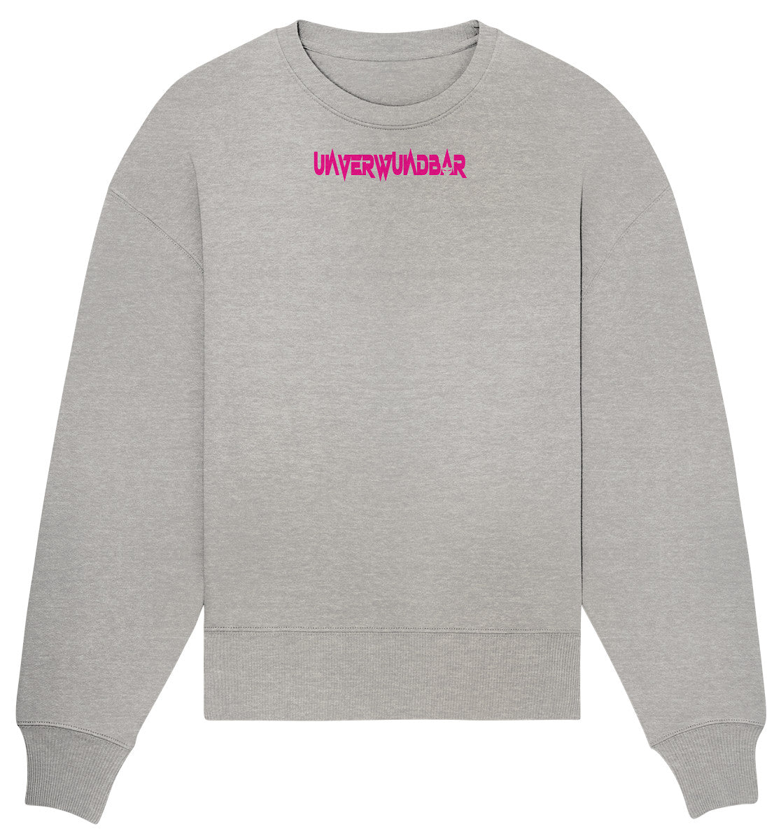 UNVERWUNDBAR - Organic Oversize Sweatshirt